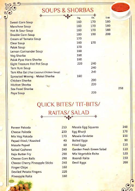 Mumbai Palace Restaurant menu 1