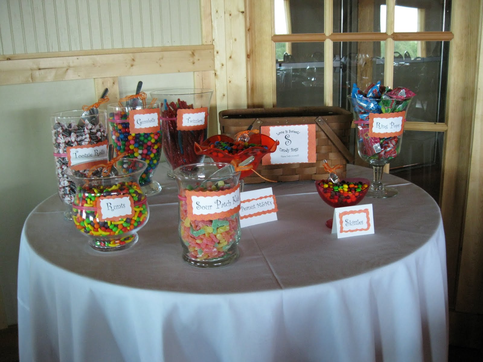 Candy Buffet: Weddings on a