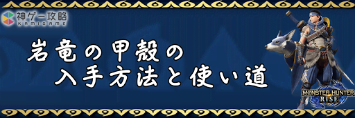 岩竜の甲殻