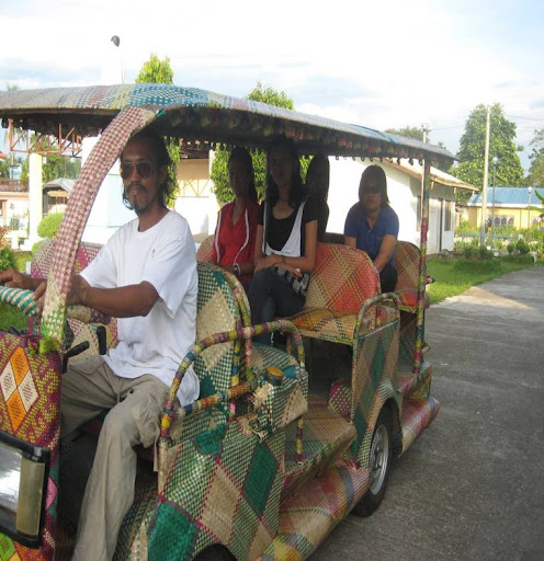 bamboo taxi in Philippines