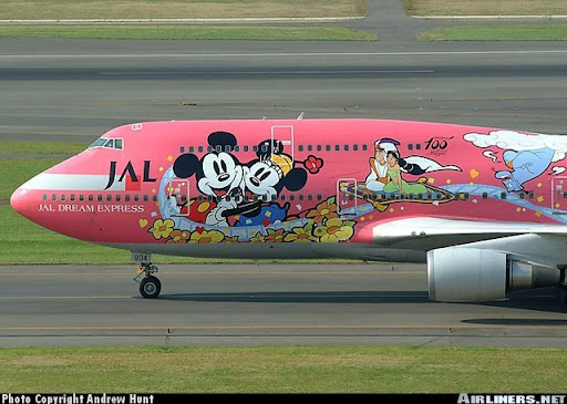 most colorful plane in the world