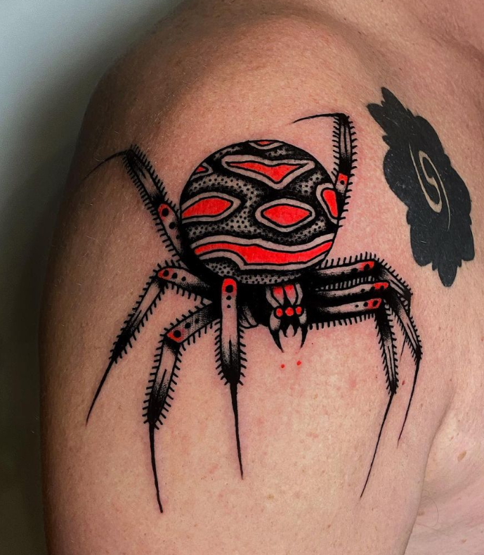 Poisoning Spider Tattoo