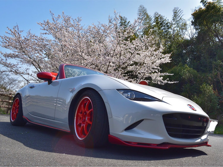ロードスターのドライブ・nd5rc・桜に関するカスタム事例の投稿画像1枚目