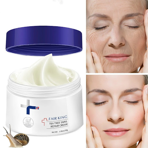 Title 4, Tea Tree Snail Recovery Cream Hydrating, Moistu...