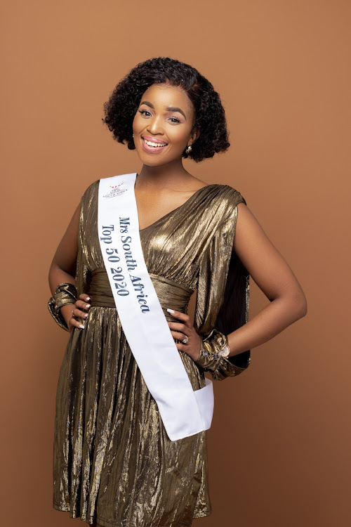 Entrepreneur Zikhona Ngxata is in the top 50 of this year's Mrs SA pageant.