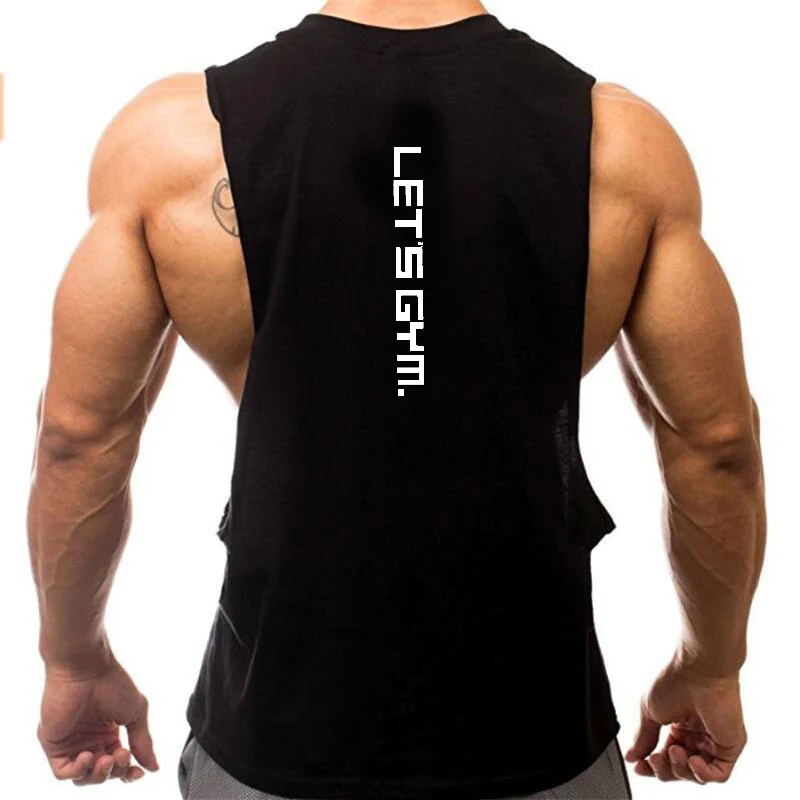Title 5, Débardeur de sport homme couleur unie musculati...