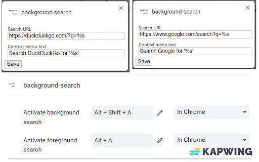 Highlighted text search