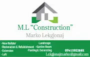 M.L Construction Logo