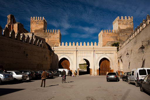 Марокканция. На краю пустыни.