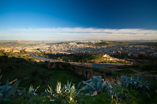 Марокканция. На краю пустыни.