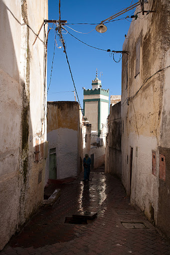 Марокканция. На краю пустыни.