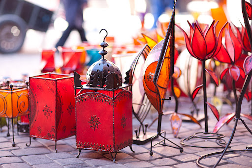 Марокканция. На краю пустыни.