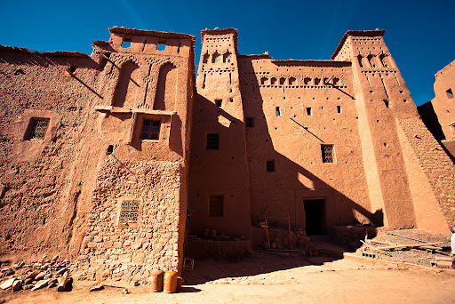 Марокканция. На краю пустыни.