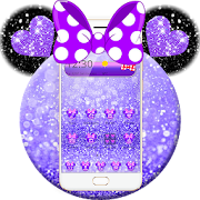 Purple Twinkle Minny Bow Theme 1.1.2 Icon