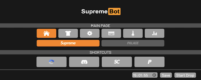 Supreme Bot Italy marquee promo image