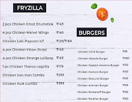 Fryzilla By Legzilla menu 1