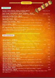 Dhaba HR 26 menu 2