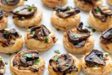 Mushroom Puff Pastry Bites