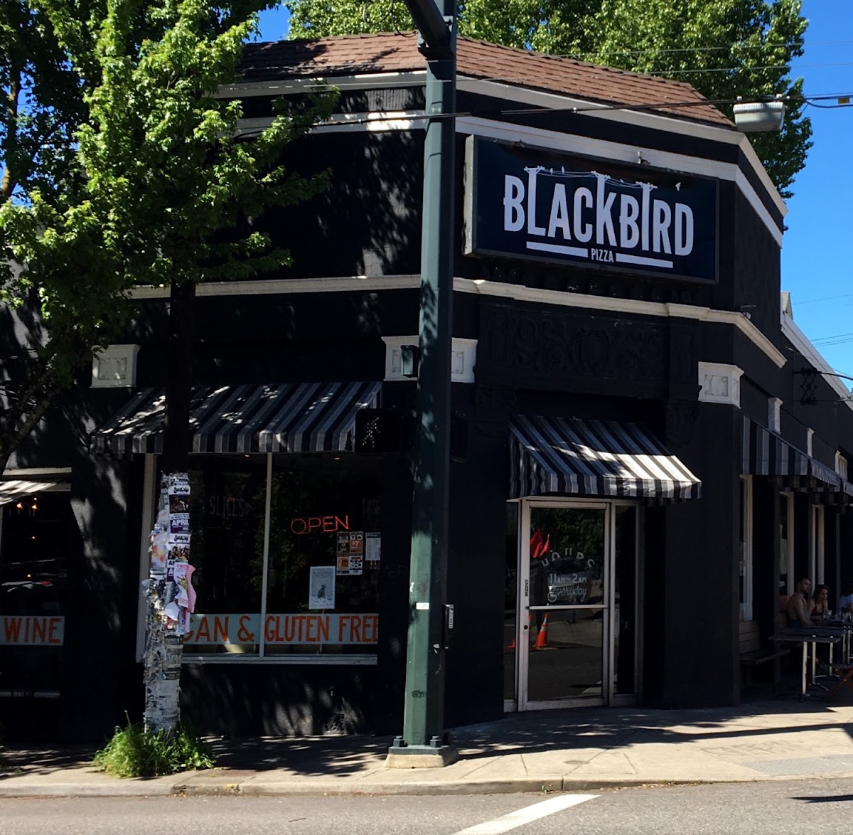 Gluten-Free at Blackbird Pizza