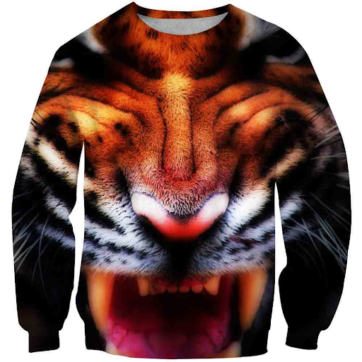 Title 10, 3D Personalized Animal Pattern Sports Top Unise...