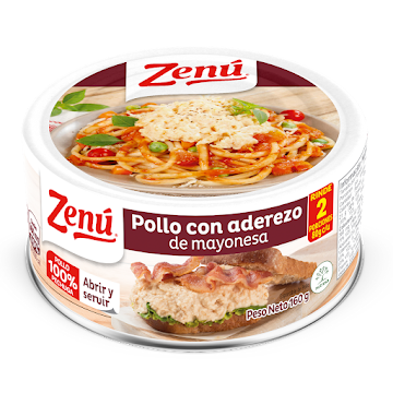 Pollo Zenú Pechuga Con Aderezo A Base De Mayonesa x 160 gr  