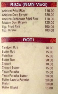 Hotel Pingara menu 4