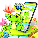 Baixar Happy Cute Frog Theme Instalar Mais recente APK Downloader