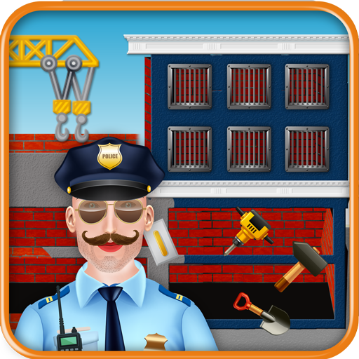 Build a Police Station Construction Builder Game