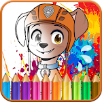 Cover Image of ダウンロード Paw Patrol Coloring book 1.0 APK