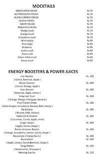 Little Bites menu 6