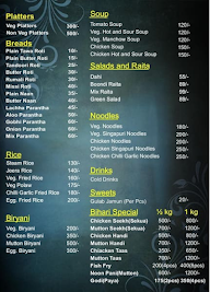 Bar Villa menu 2