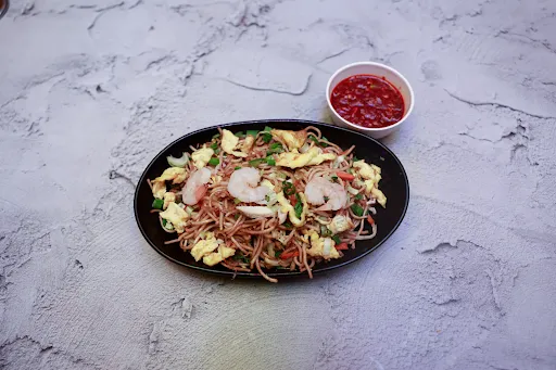 Prawns Hakka Noodles