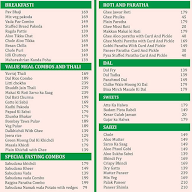 Bhagat Veg Restaurant menu 1