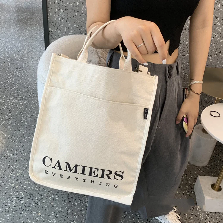 Title 10, Nova Bolsa Mensageiro Feminina de Lona Grande C...