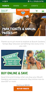 Busch Gardens Discovery Guide - náhled