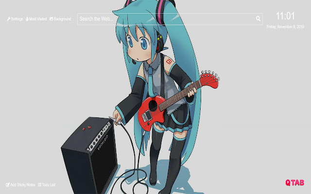 Vocaloid Wallpaper for New Tab