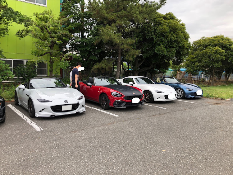 ロードスターの朝会・城南島海浜公園・NDロードスター・124スパイダーに関するカスタム事例の投稿画像2枚目