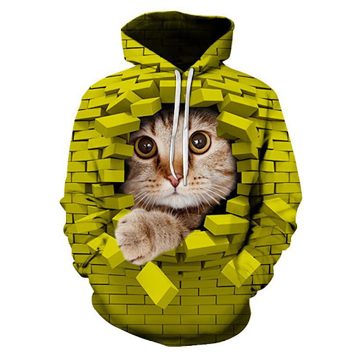 Title 4, 3D Fashion Digital Printed Hoodie Sweater. Expe...