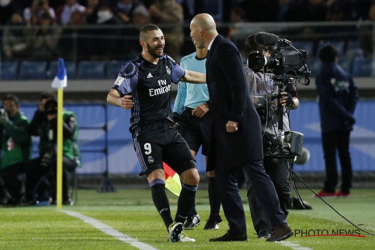 Le beau message de Benzema pour Zinédine Zidane