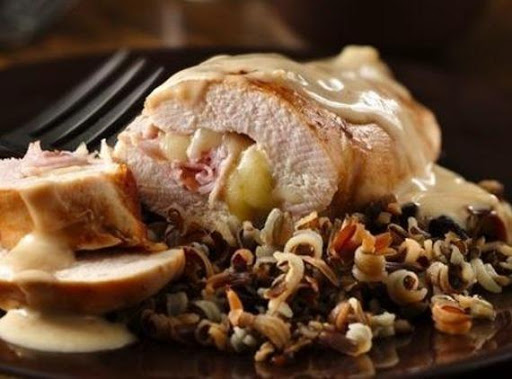 Stuffed Chicken Cordon Bleu Rolls