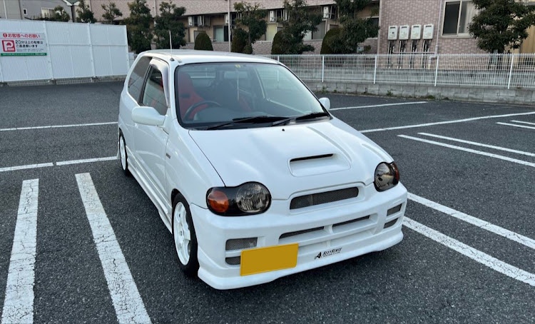 アルトワークスのリアピラーバー取付に関するカスタム事例の投稿画像1枚目