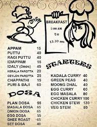 Morning 2 Night Thalaserry Restaurant menu 3