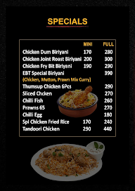 EM Babu Thinnara menu 2