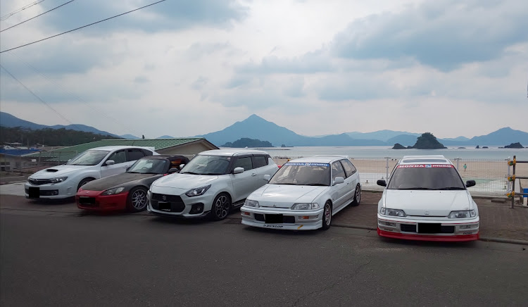 スイフトスポーツのミーティング・福井県高浜・千と千尋の神隠し・絶景ポイントに関するカスタム事例の投稿画像1枚目