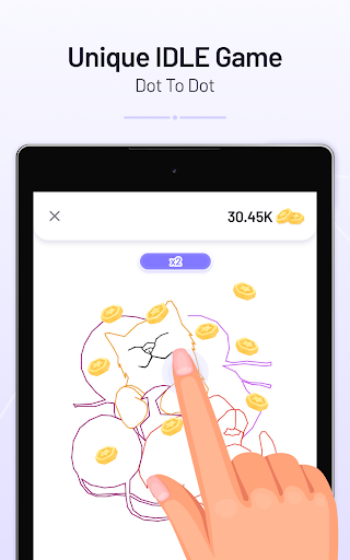 Idle Dot to Dot - Tap tap Connect the dots clicker
