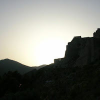 Tramonto al castello di 