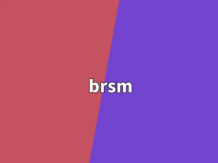 「brsm集」のメインビジュアル