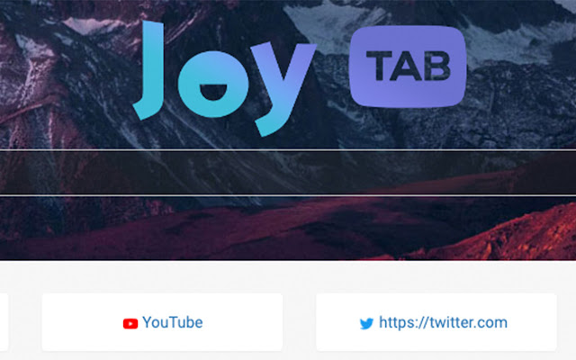 JoyTab - Your News Tab chrome extension