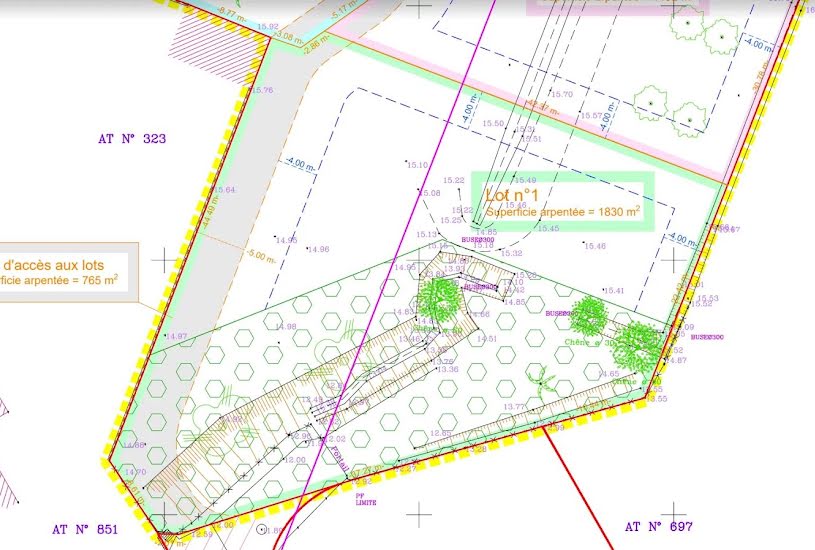  Vente Terrain à bâtir - à Fréjus (83600) 