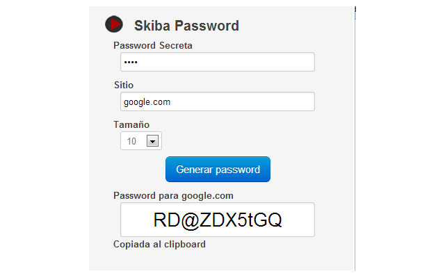 Skiba Password